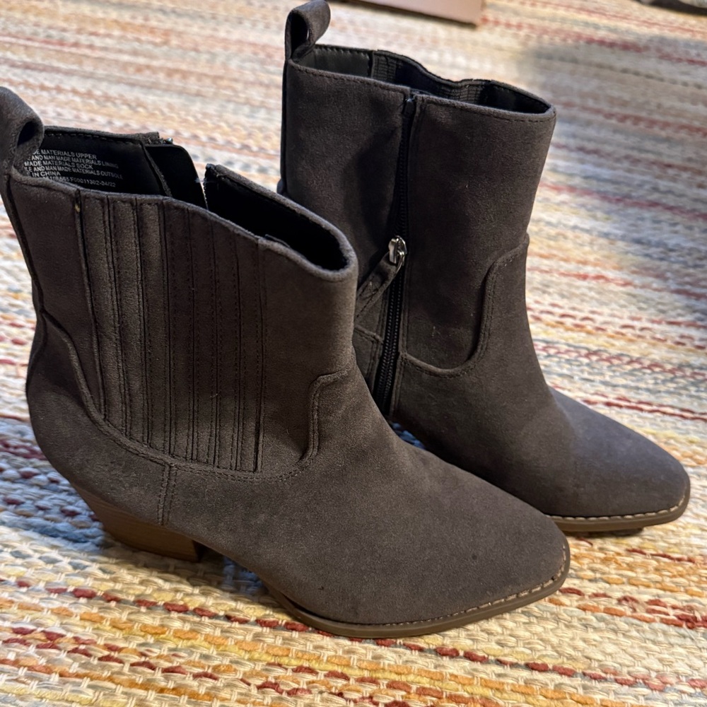 Target Charcoal Ankle Boots